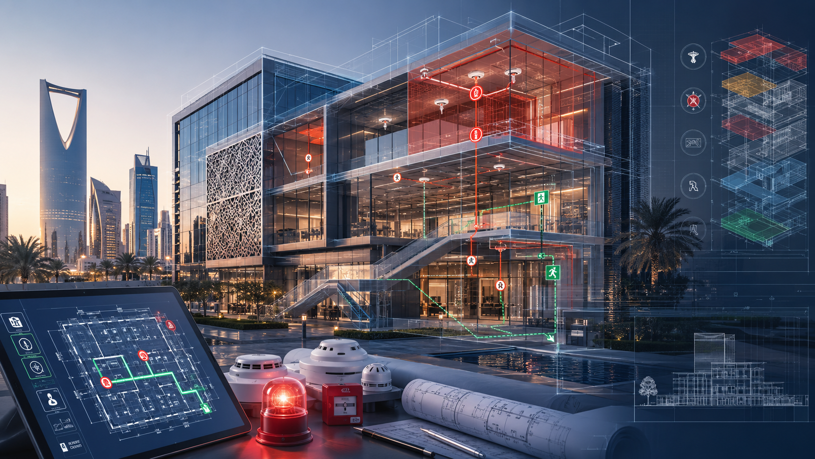 Fire and Life Safety Strategy in Saudi Arabia